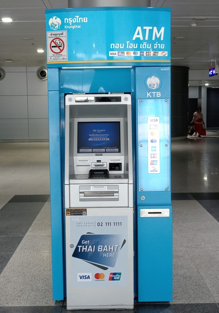 ATM at Krung Thep Aphiwat Central Terminal